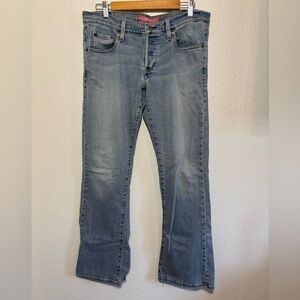 Levi’s Boy Cut Low/Mid Rise Jeans Size Jrs 11 Medium/Light Wash | Classic |
